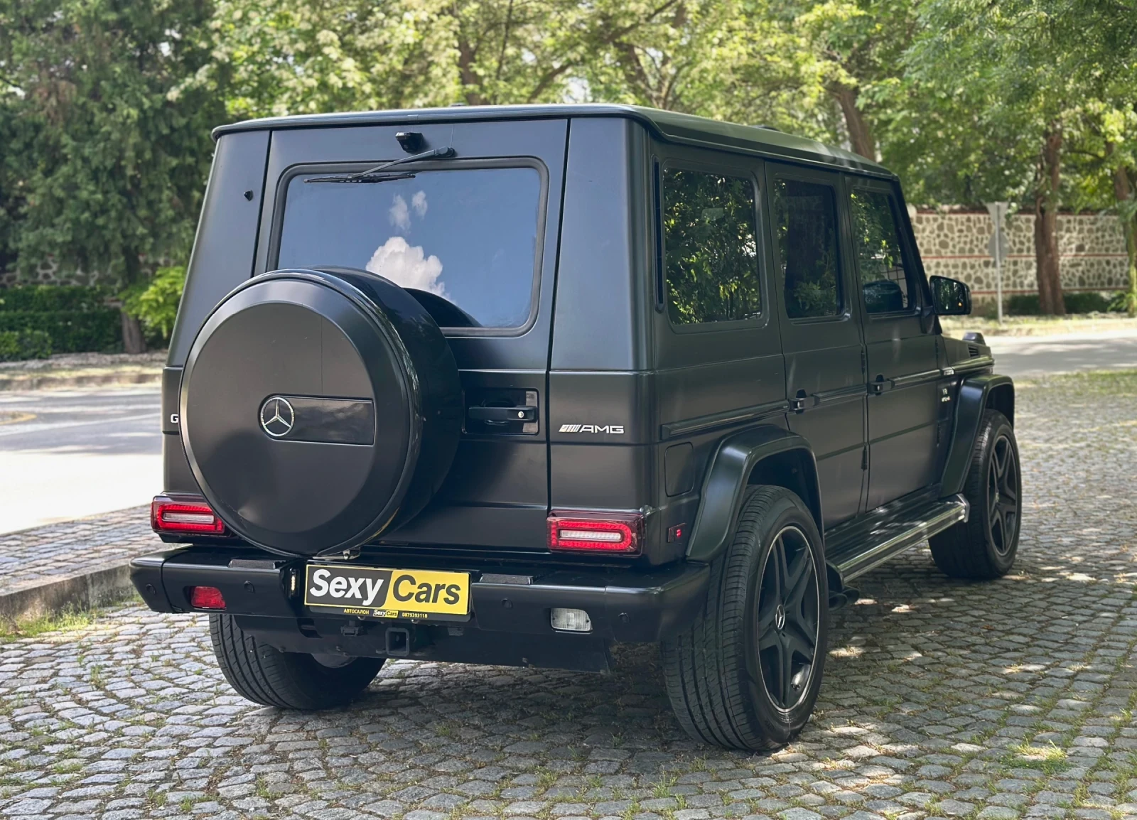 Mercedes-Benz G 63 AMG Designo/95k-km/FULL, снимка 6 - Автомобили и джипове - 54548488