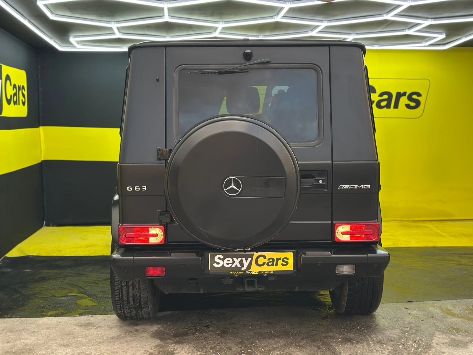 Mercedes-Benz G 63 AMG Designo/95k-km/FULL, снимка 7 - Автомобили и джипове - 54548488