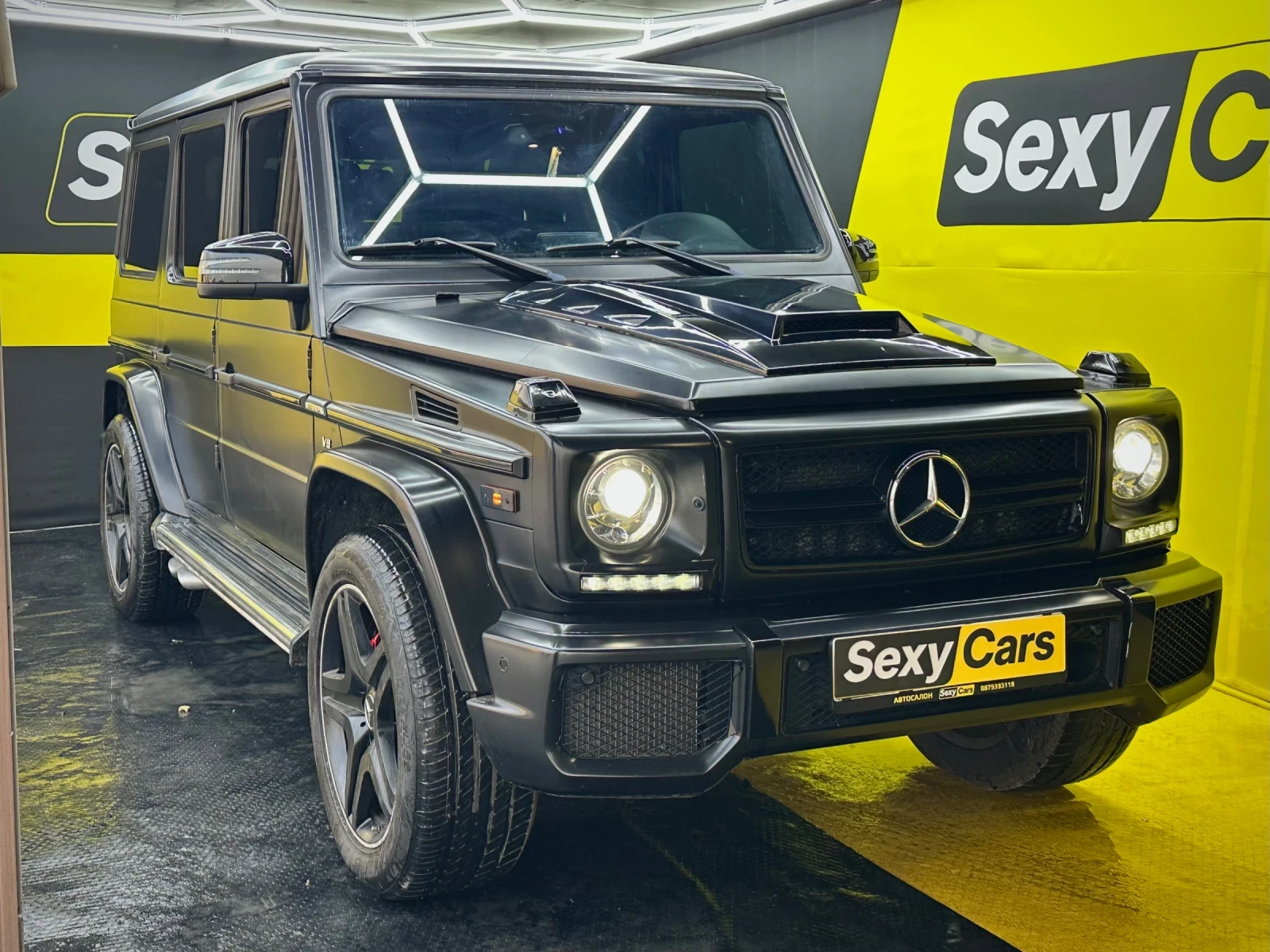 Mercedes-Benz G 63 AMG Designo/95k-km/FULL, снимка 4 - Автомобили и джипове - 54548488