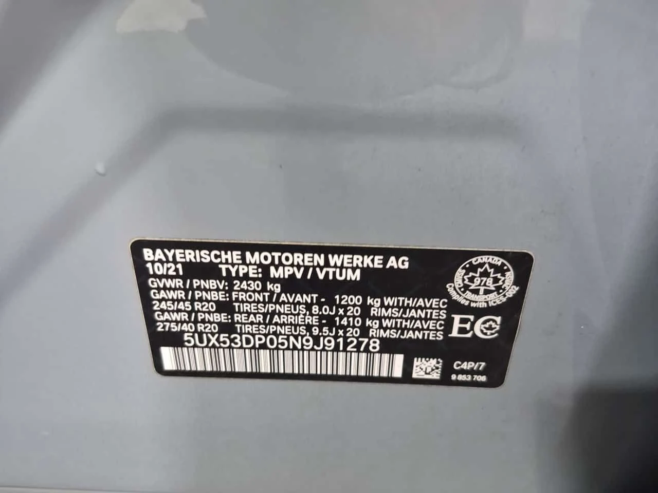 BMW X3 XDRIVE30I  CARFAX, снимка 15 - Автомобили и джипове - 55012670
