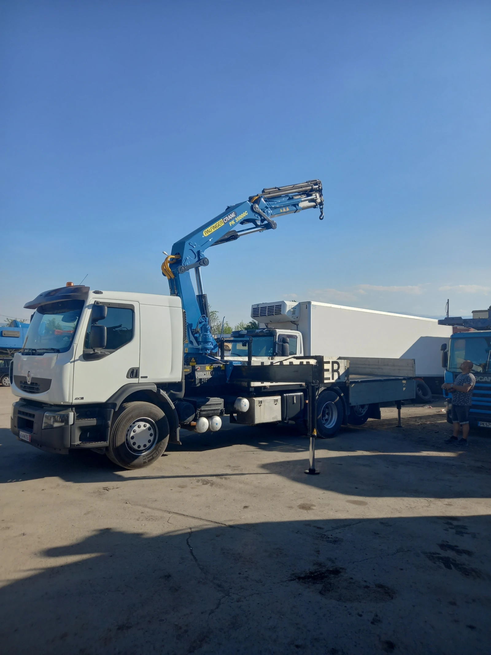 Renault Premium кран
