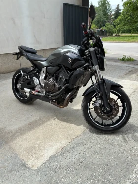����� �� �������� �� Yamaha Mt-07 ABS