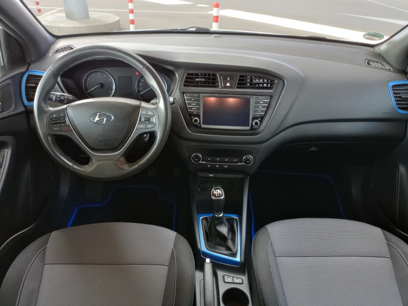 Hyundai I20 1.0 TGDI* PANORAMA* LED* NAVI* FACE* CAMERA* EURO6, снимка 7 - Автомобили и джипове - 47311201