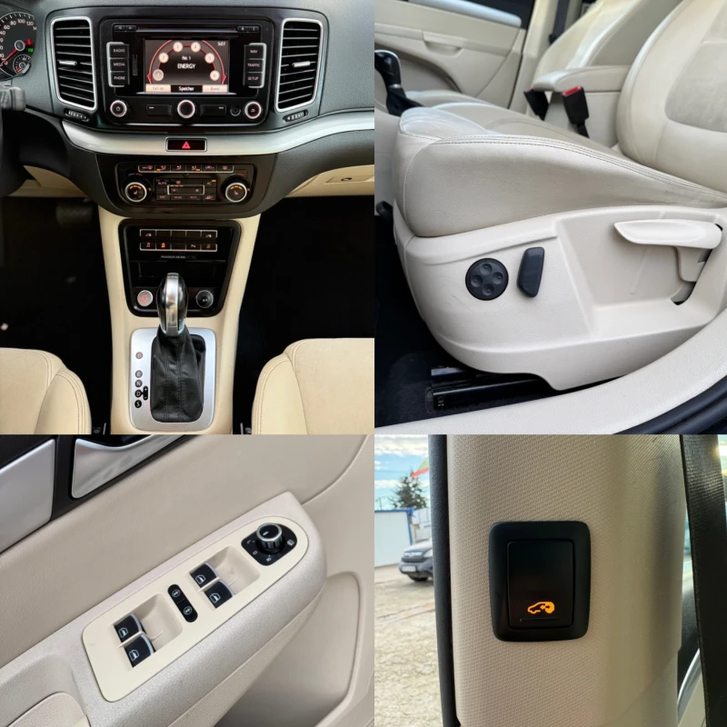 VW Sharan * 7-места* DSG, снимка 15 - Автомобили и джипове - 52982768