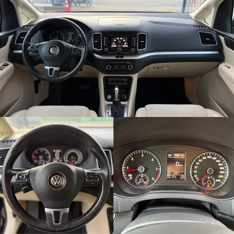 VW Sharan * 7-места* DSG, снимка 14 - Автомобили и джипове - 52982768