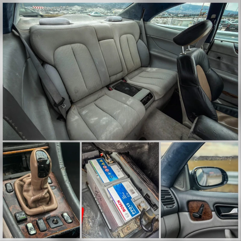 Mercedes-Benz CLK 200 kompressor ГАЗ/БЕНЗИН , снимка 11 - Автомобили и джипове - 53133806
