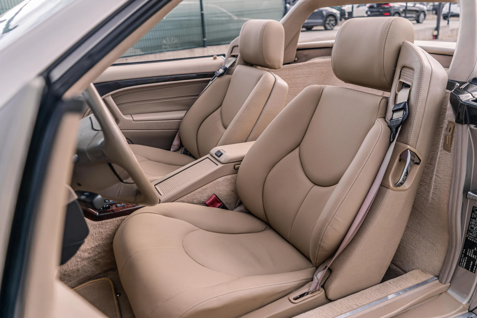Mercedes-Benz SL 500 i-КАБРИОЛЕТ-УНИКАЛНО ЗАПАЗЕН И БЕЗ РЪЖДИ! - изображение 10