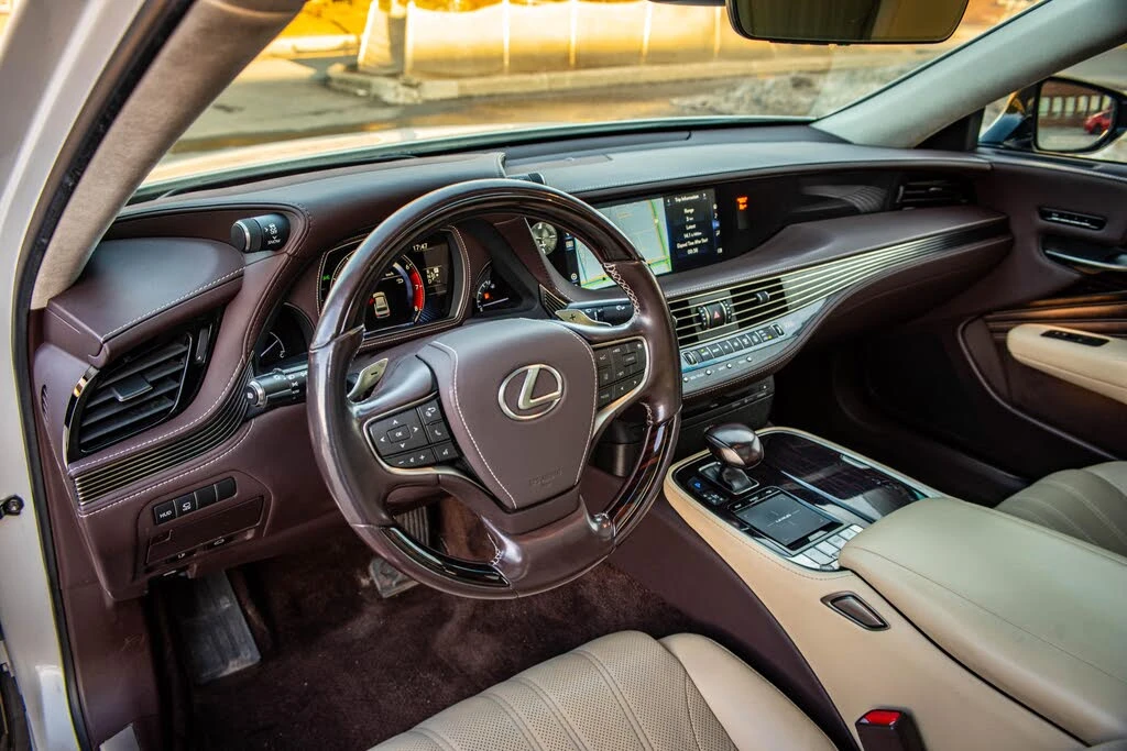 Lexus LS 500 MARK LEV* HEAD-UP* 360 КАМЕРИ* ОБДУХВАНЕ* ПАНОРАМА, снимка 9 - Автомобили и джипове - 54302458