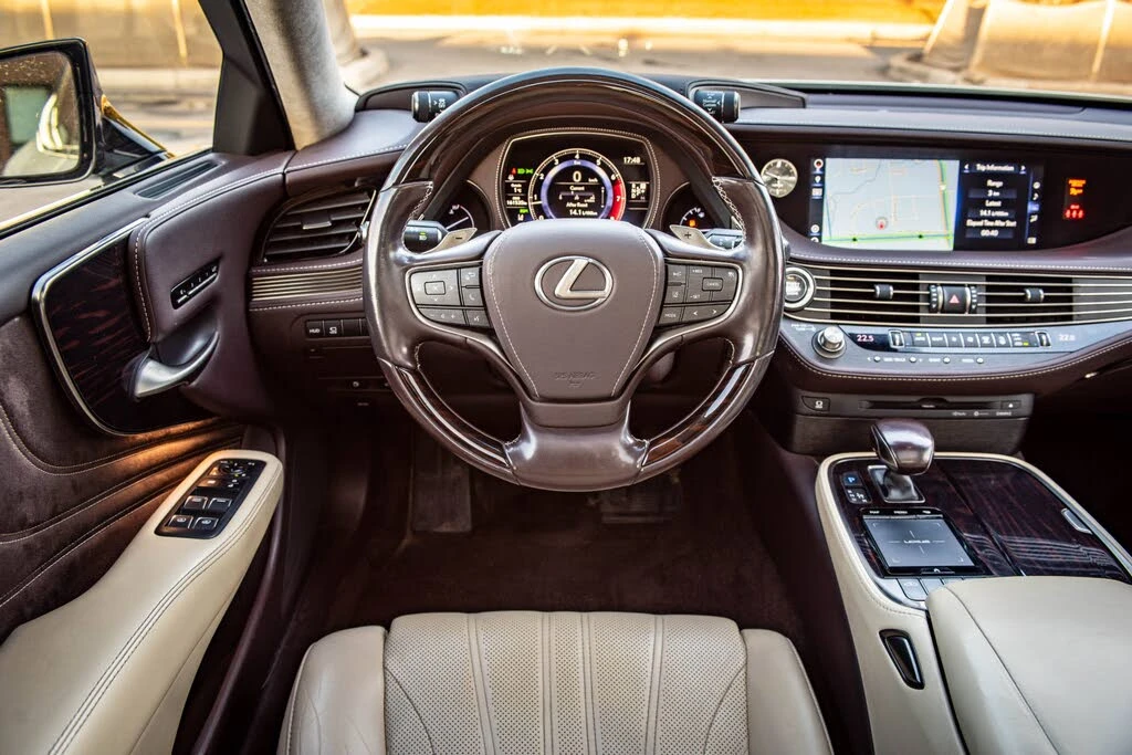 Lexus LS 500 MARK LEV* HEAD-UP* 360 КАМЕРИ* ОБДУХВАНЕ* ПАНОРАМА, снимка 10 - Автомобили и джипове - 54302458