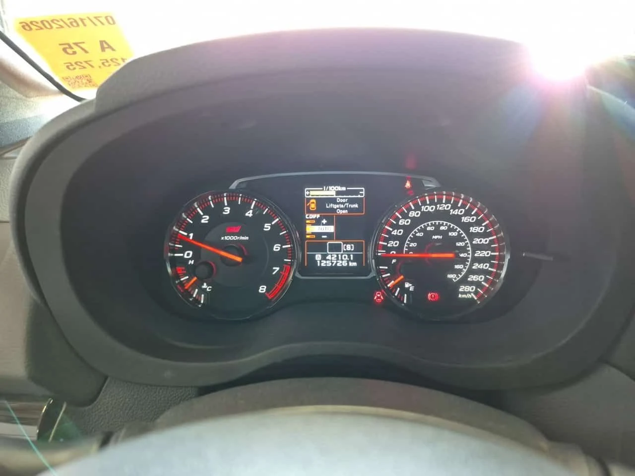 Subaru WRX STI  / CARFAX / АВТОКРЕДИТ , снимка 7 - Автомобили и джипове - 55590980