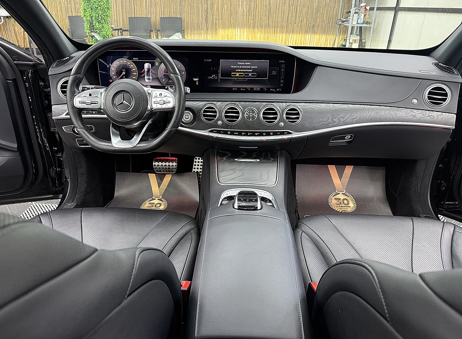 Mercedes-Benz S 350 LONG/2xTV/AMG-Line/PANORAMA/360-K/GERMANY/ЛИЗИНГ, снимка 13 - Автомобили и джипове - 55888207