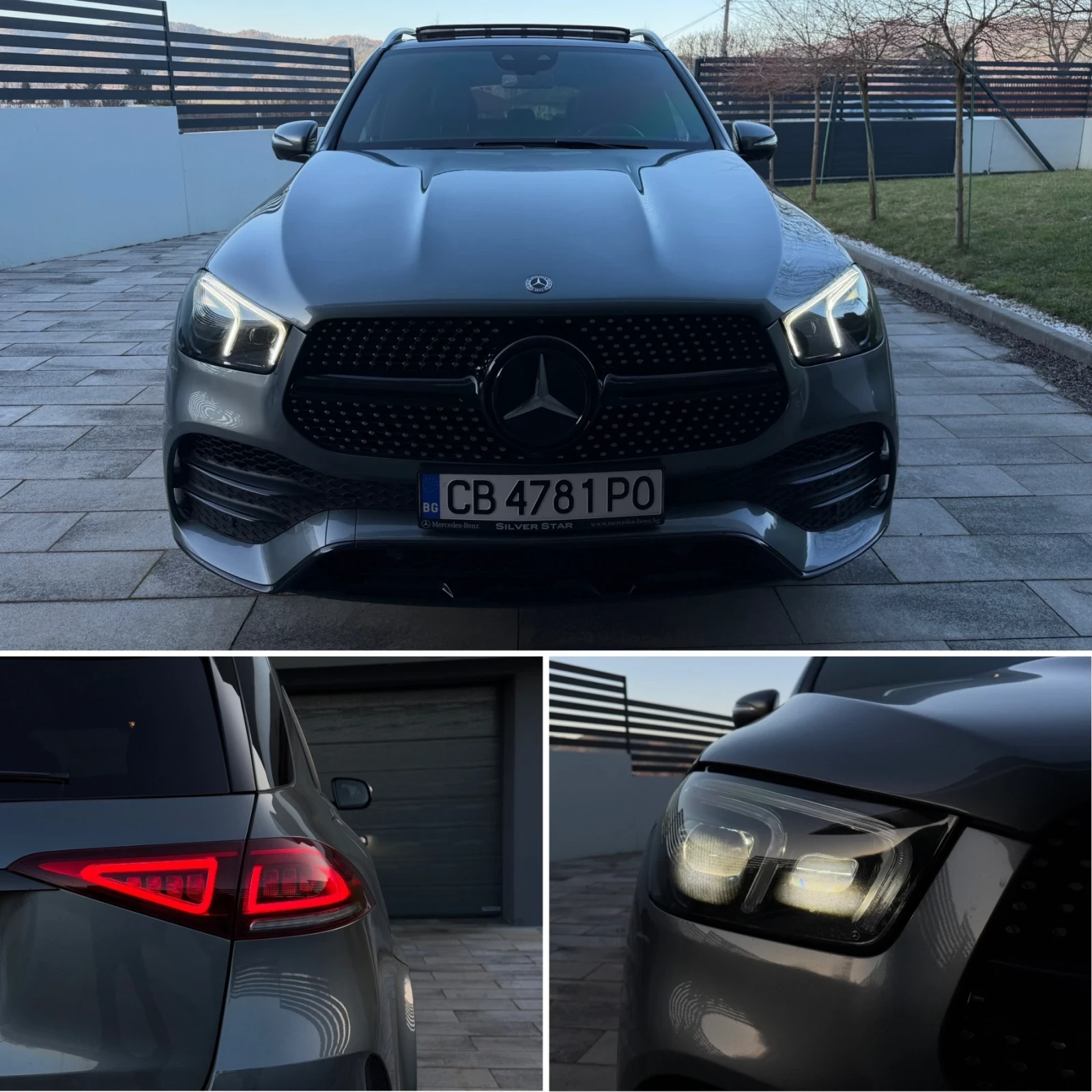 Mercedes-Benz GLE 400 D AMG 6+ 1 BURMESTER / PANORAMA / SHADOW LINE | Mobile.bg � ����������� 8