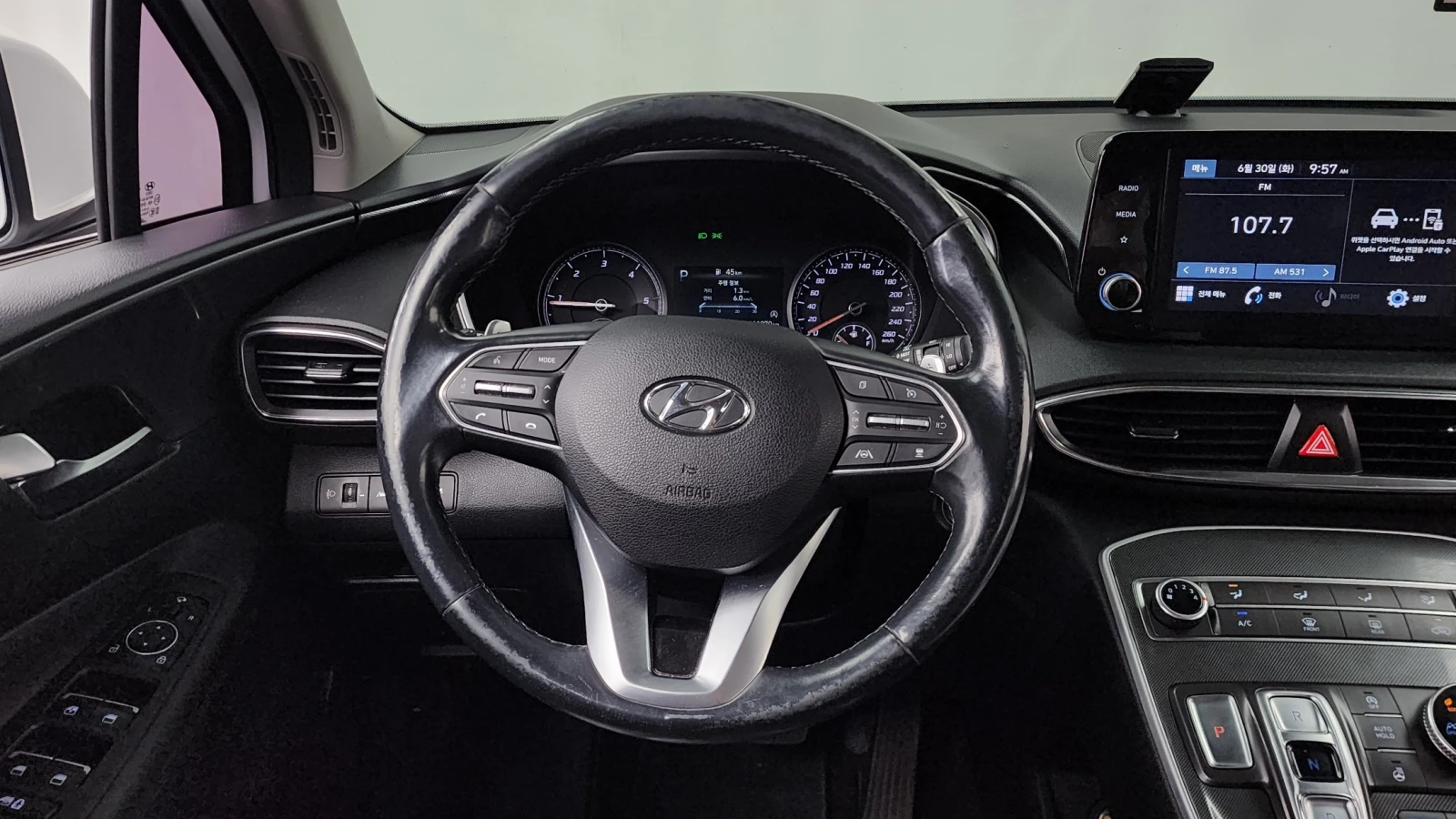 Hyundai Santa fe 2.2D 4WD PREMIUM * DIS * ОБДУХ * КАМЕРА , снимка 5 - Автомобили и джипове - 56129287