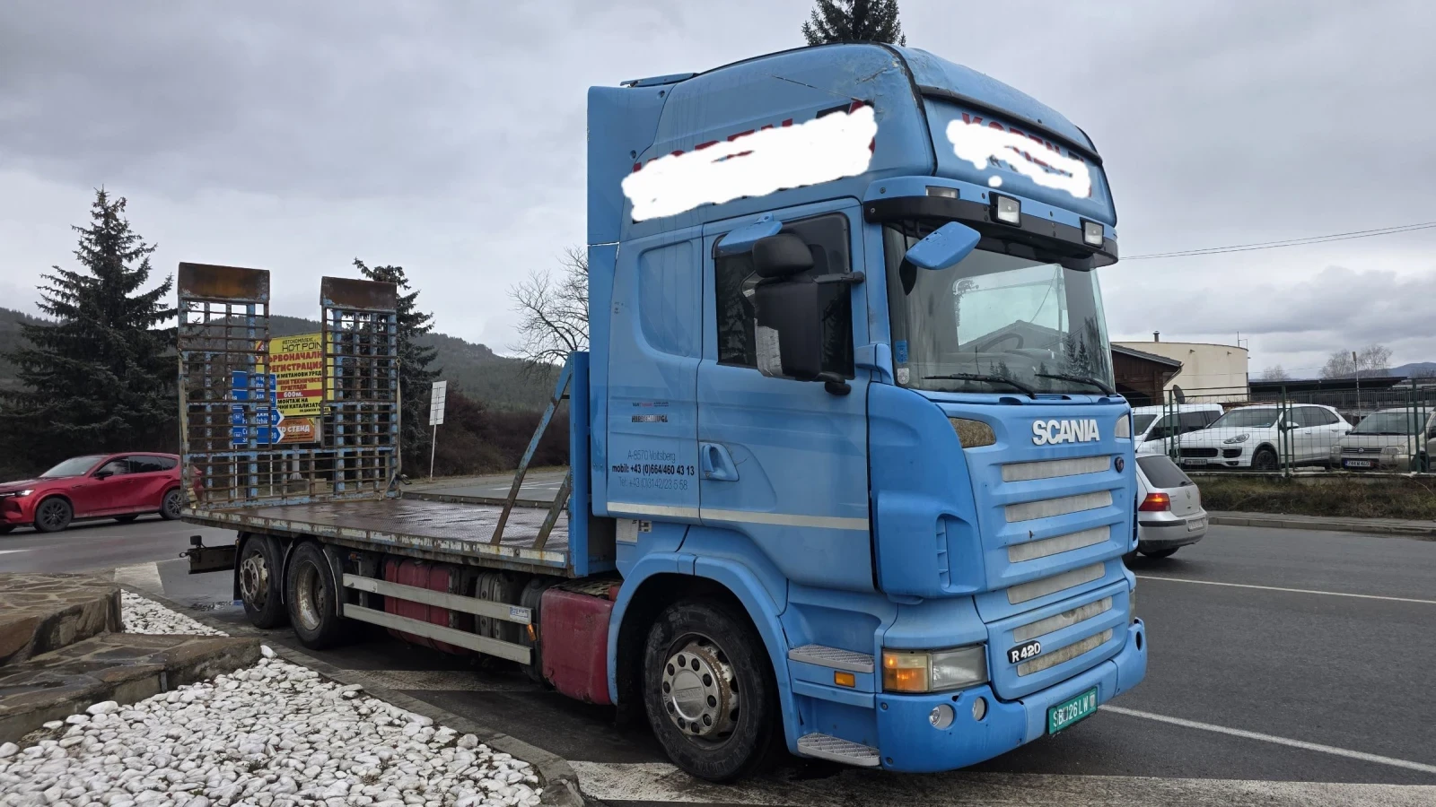 Scania R 420 EURO 5За превоз на строителна техника - изображение 2