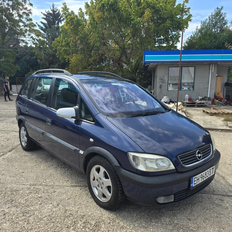 Opel Zafira 1.6i ГАЗ 7 МЕСТА, снимка 3 - Автомобили и джипове - 47305237