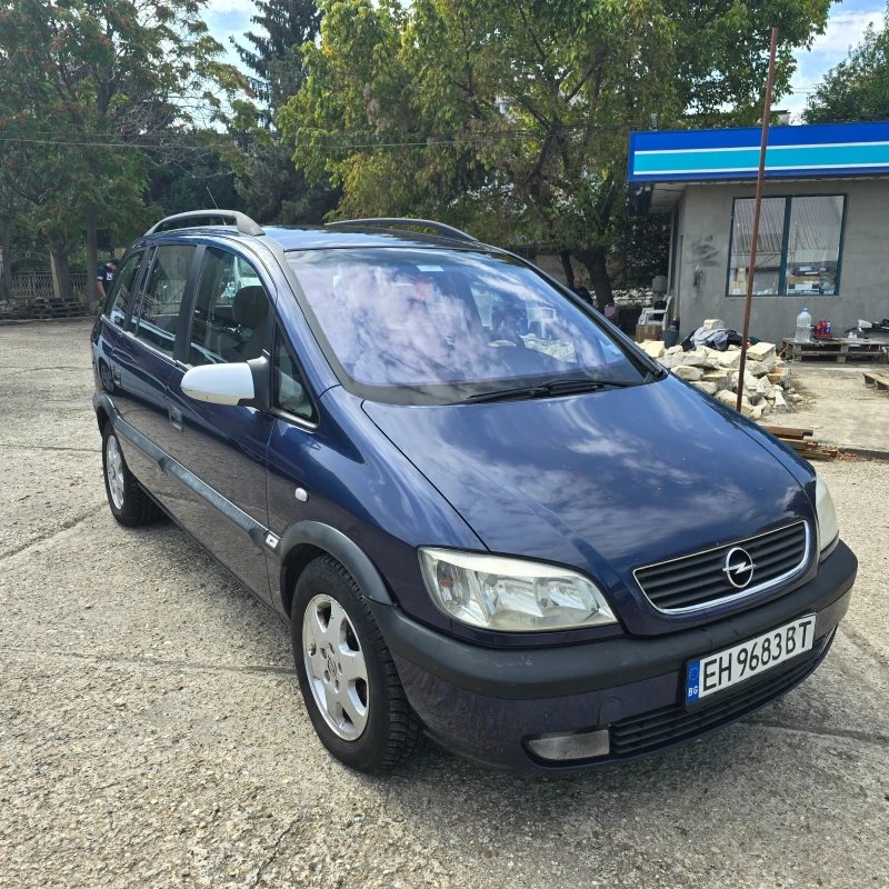 Opel Zafira 1.6i ГАЗ 7 МЕСТА, снимка 17 - Автомобили и джипове - 47305237