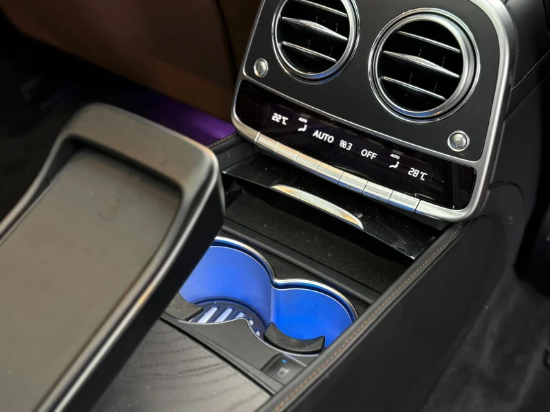Mercedes-Benz S 63 AMG ОЧАКВАН ВНОС Mercedes S63 AMG Chauffeur* DESIGNO, снимка 11 - Автомобили и джипове - 52542073