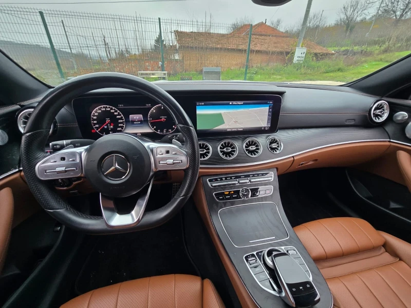 Mercedes-Benz E 220 4MATIC - AMG - Обдухване - BURMESTER, снимка 13 - Автомобили и джипове - 52645410