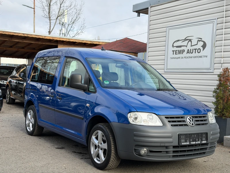 VW Caddy 2.0i EcoFuel (7-местен)ПЪЛНА ИСТОРИЯ В VW, снимка 3 - Автомобили и джипове - 52711325