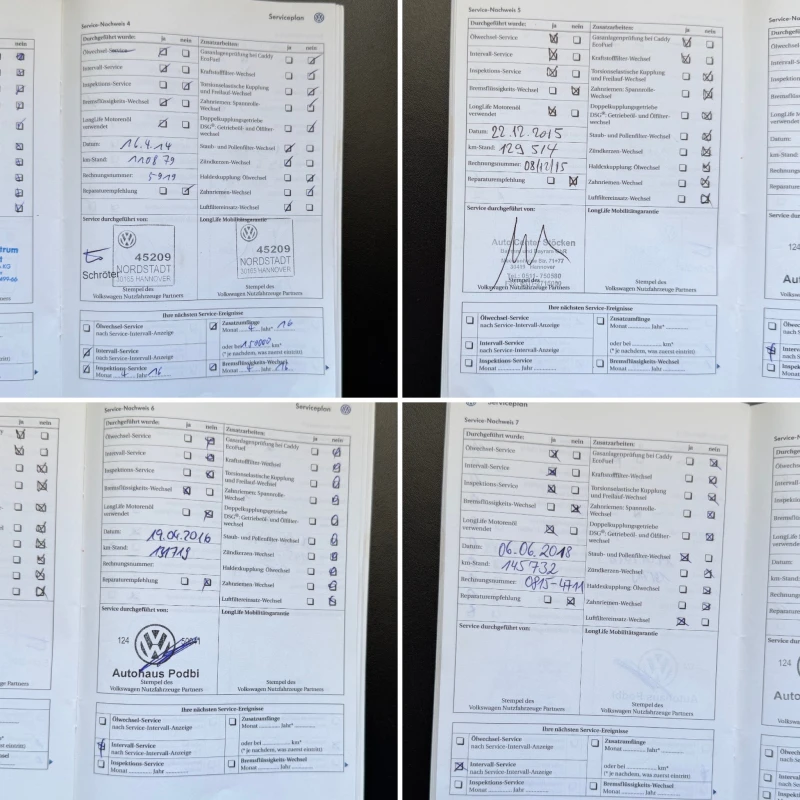 VW Caddy 2.0i EcoFuel (7-местен)ПЪЛНА ИСТОРИЯ В VW, снимка 15 - Автомобили и джипове - 52711325