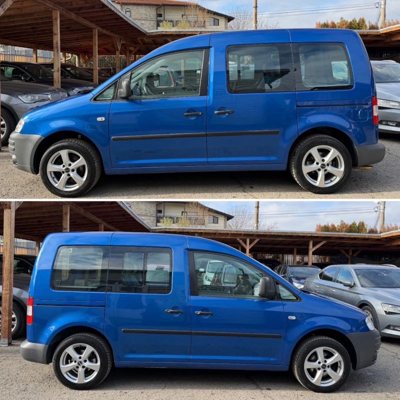 VW Caddy 2.0i EcoFuel (7-местен)ПЪЛНА ИСТОРИЯ В VW, снимка 6 - Автомобили и джипове - 52711325