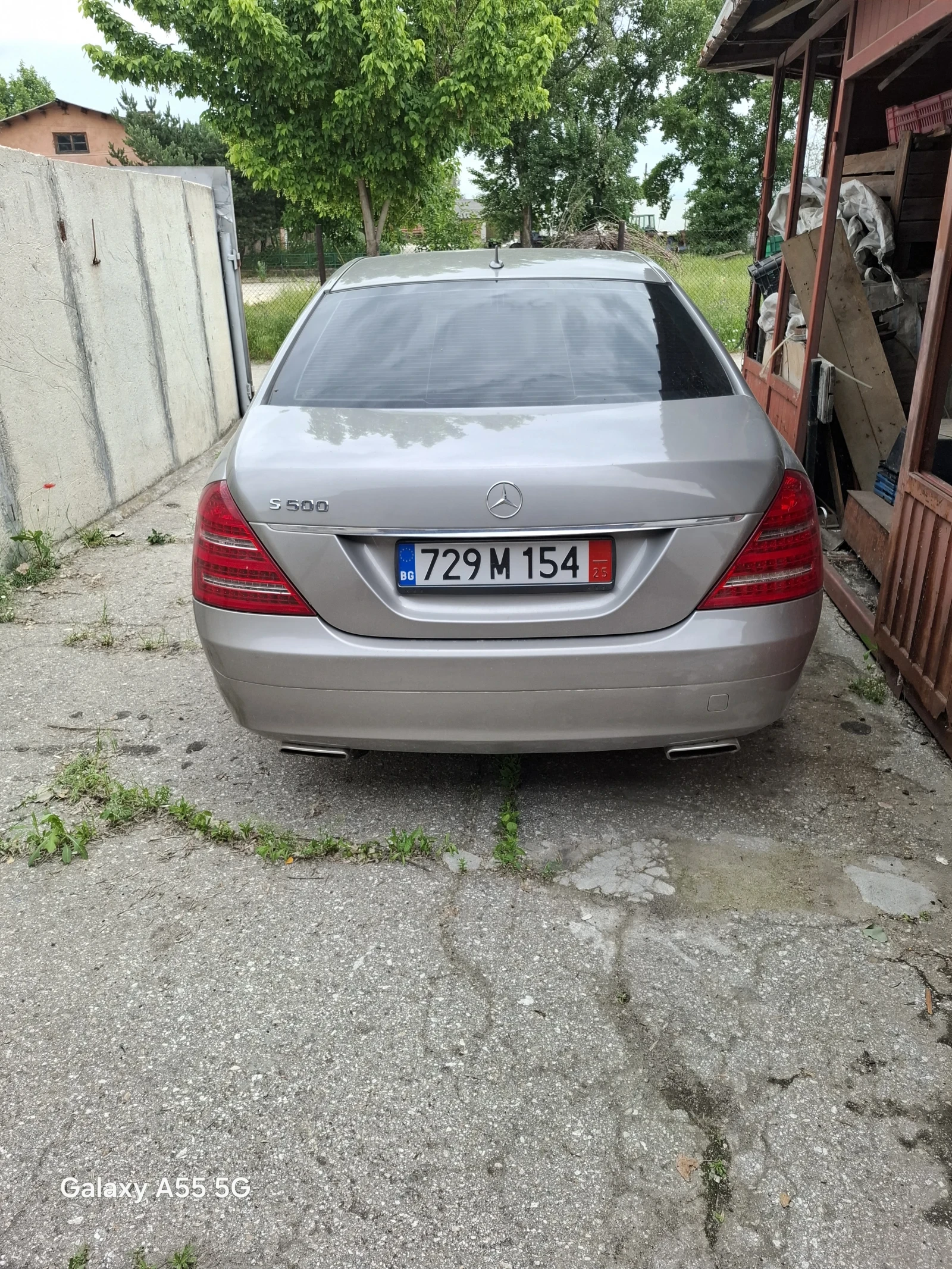 Mercedes-Benz S 500 5.5 Бензин + Газ  - изображение 2