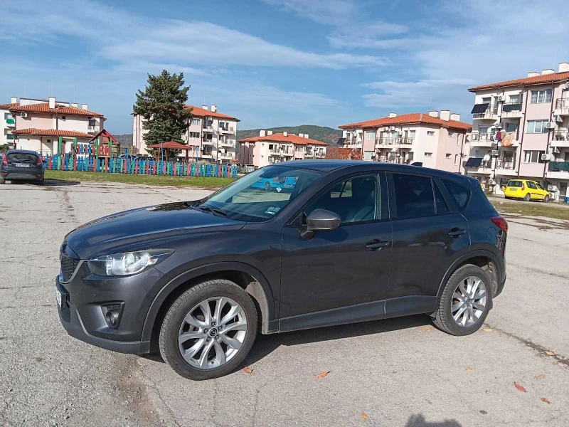 Mazda CX-5 SKYACTIV/FACE/CAMERA/NAVI/KEYLESS/AVTOMAT/КОЖА, снимка 4 - Автомобили и джипове - 52446757