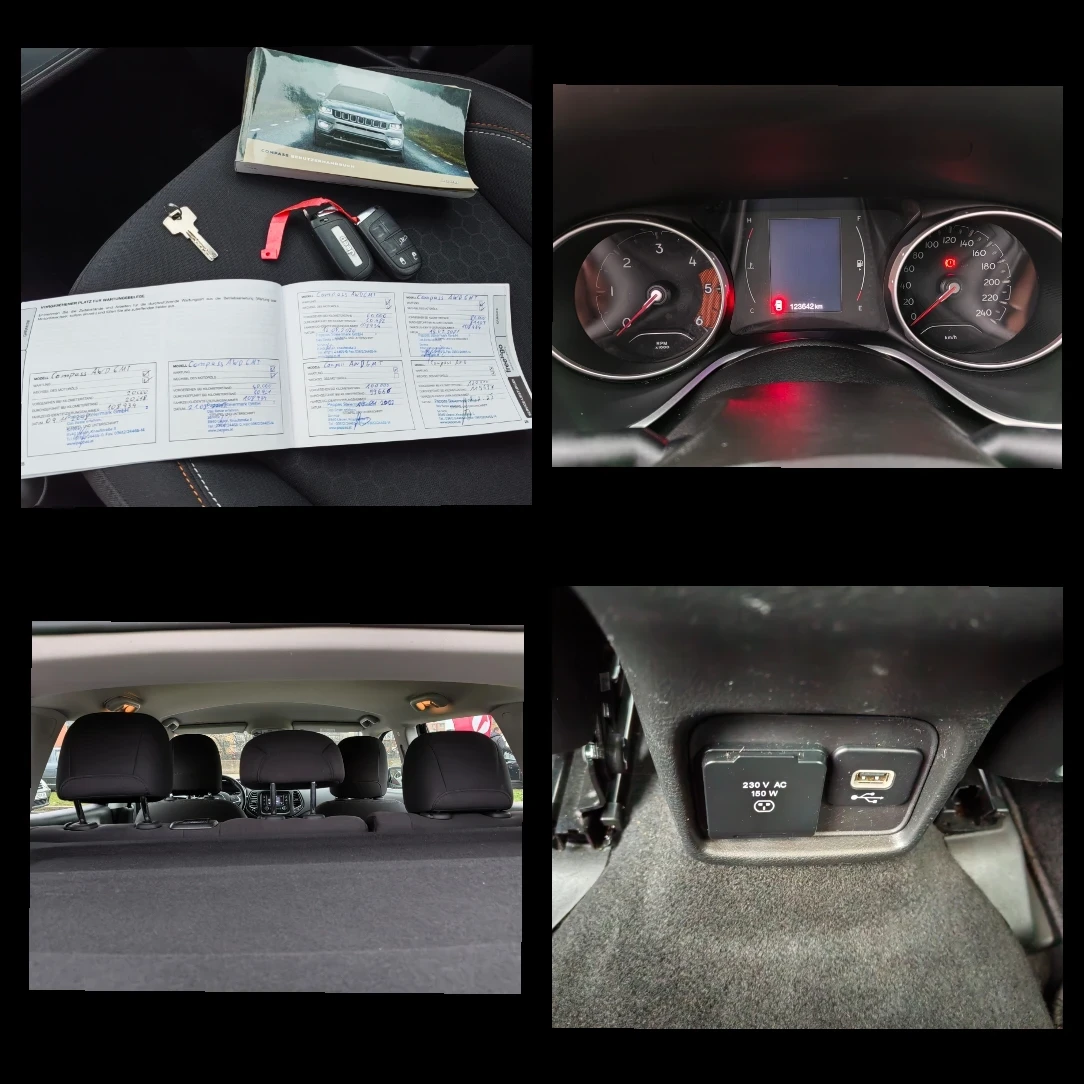 Jeep Compass 2.0td  4x4 130ps, снимка 16 - Автомобили и джипове - 53963583