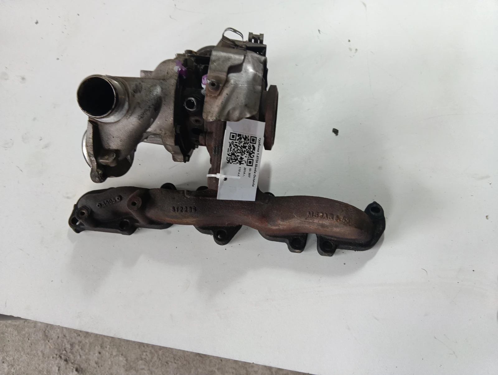 турбина 1.6TDI Skoda Octavia