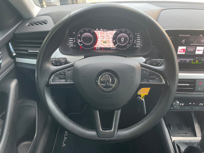 Skoda Scala 1.6TDI Ambition, в Гаранция, 81000км, снимка 8 - Автомобили и джипове - 46702578