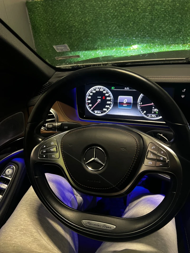 Mercedes-Benz S 350 AMG LINE 4MATIC LONG PANORAMA BURMESTAR, снимка 4 - Автомобили и джипове - 53470073
