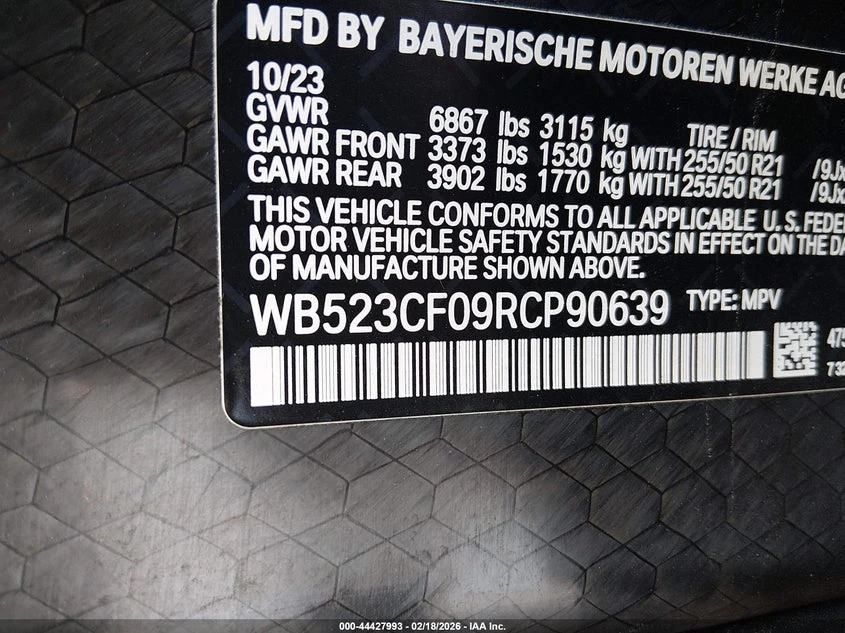 BMW iX xDrive50, снимка 9 - Автомобили и джипове - 54116163