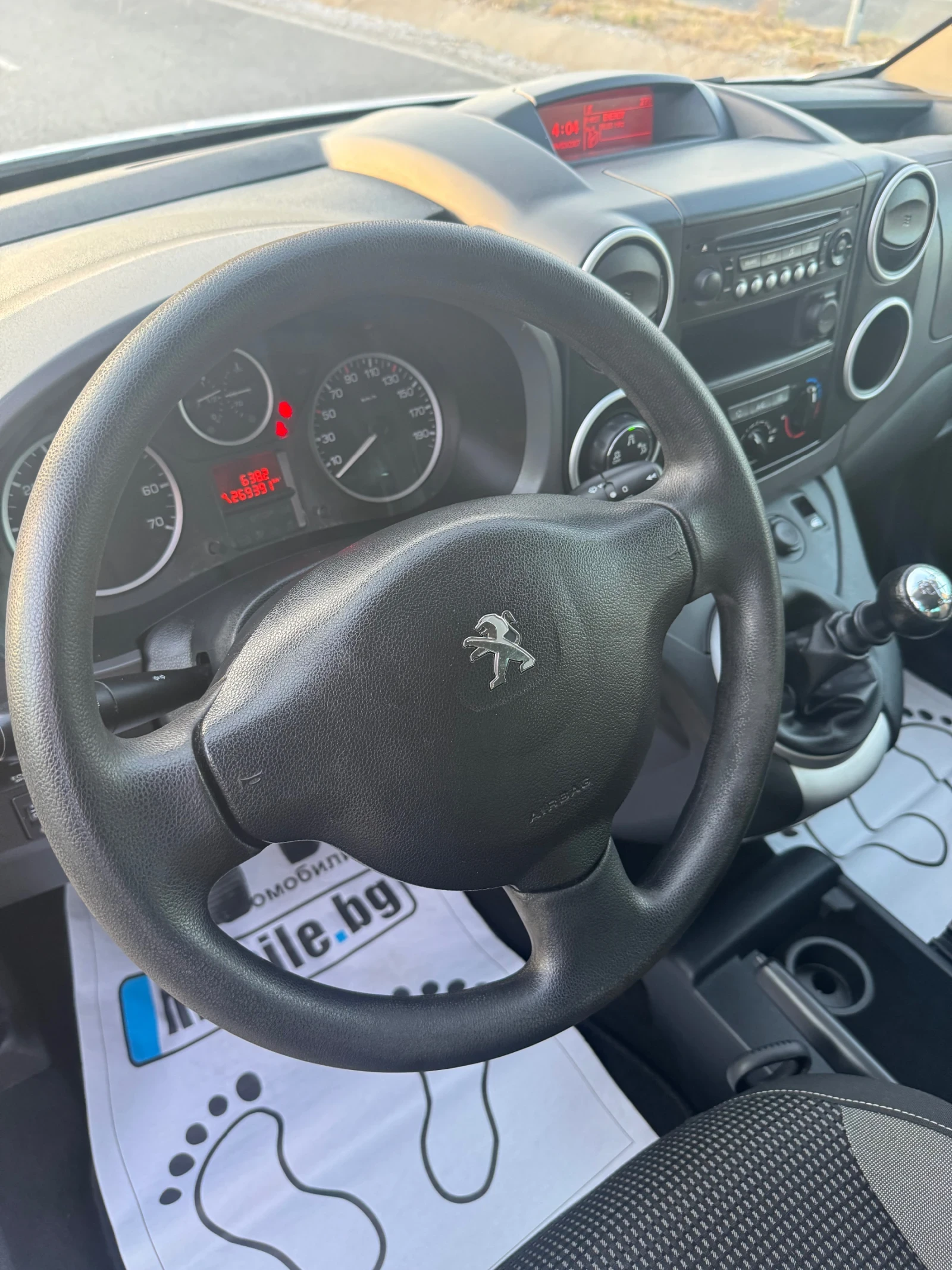 Peugeot Partner 1.6ehdi 120к.с, снимка 9 - Автомобили и джипове - 55426303