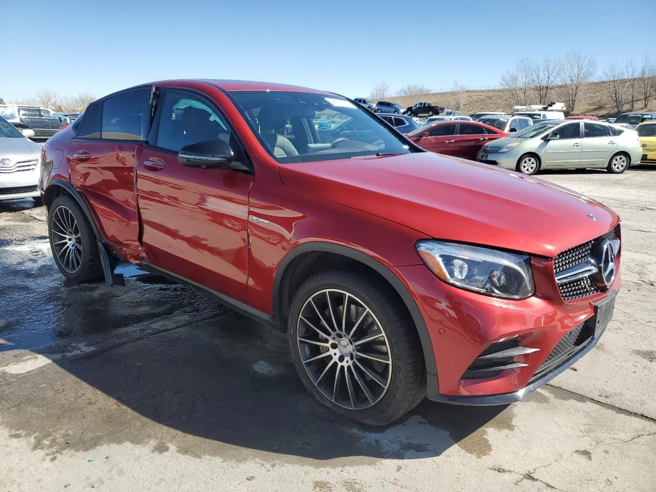 Mercedes-Benz GLC 43 AMG COUPE Burmester* 360* M.точка* Следене*  - изображение 2