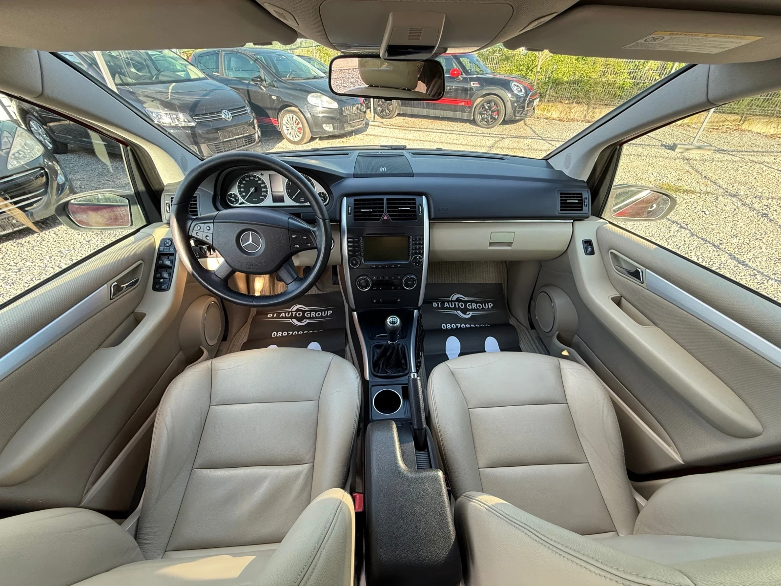 Mercedes-Benz B 200 2.0i * * БЕНЗИН* * ПАРКТРОНИК* * КОЖА* СЕРВИЗНА ИС - изображение 9