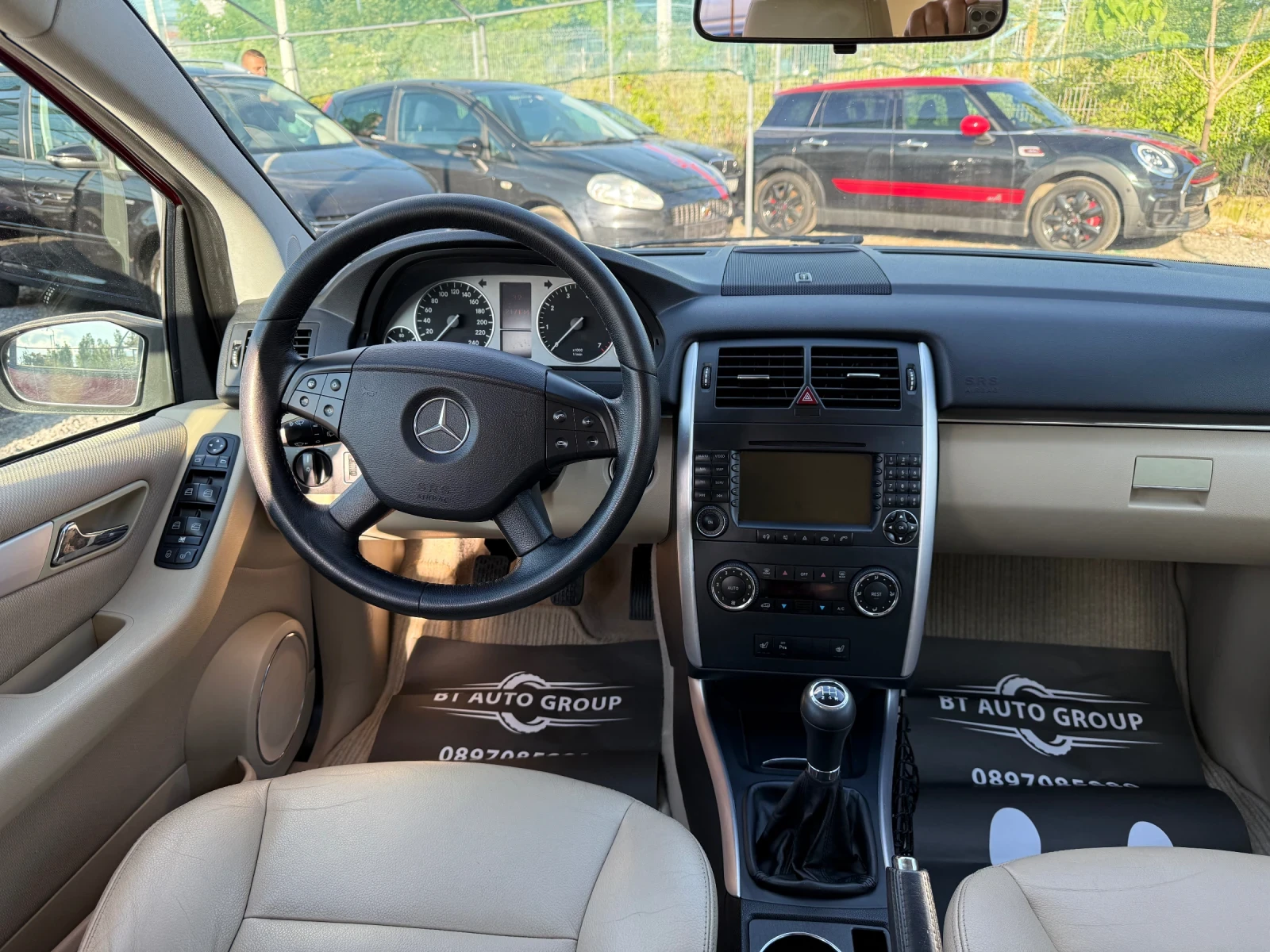 Mercedes-Benz B 200 2.0i * * БЕНЗИН* * ПАРКТРОНИК* * КОЖА* СЕРВИЗНА ИС - изображение 10