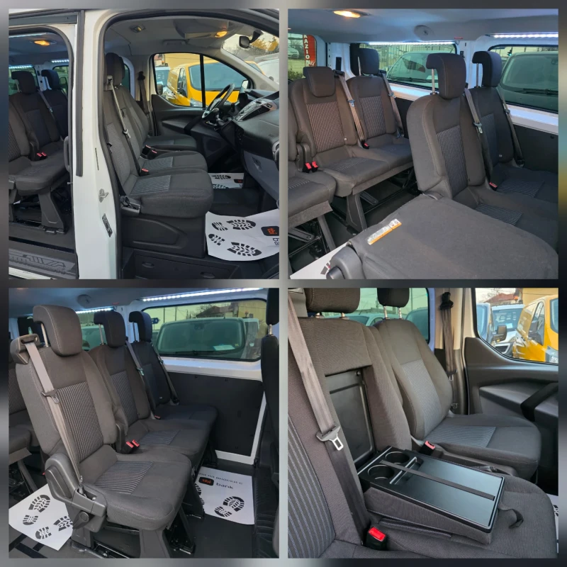 Ford Transit Custom 2.2tdci Евро5 8+ 1 Дълга база, снимка 14 - Бусове и автобуси - 52710502