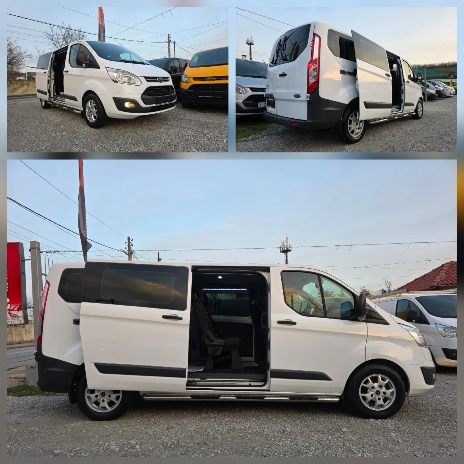 Ford Transit Custom 2.2tdci Евро5 8+ 1 Дълга база - изображение 7