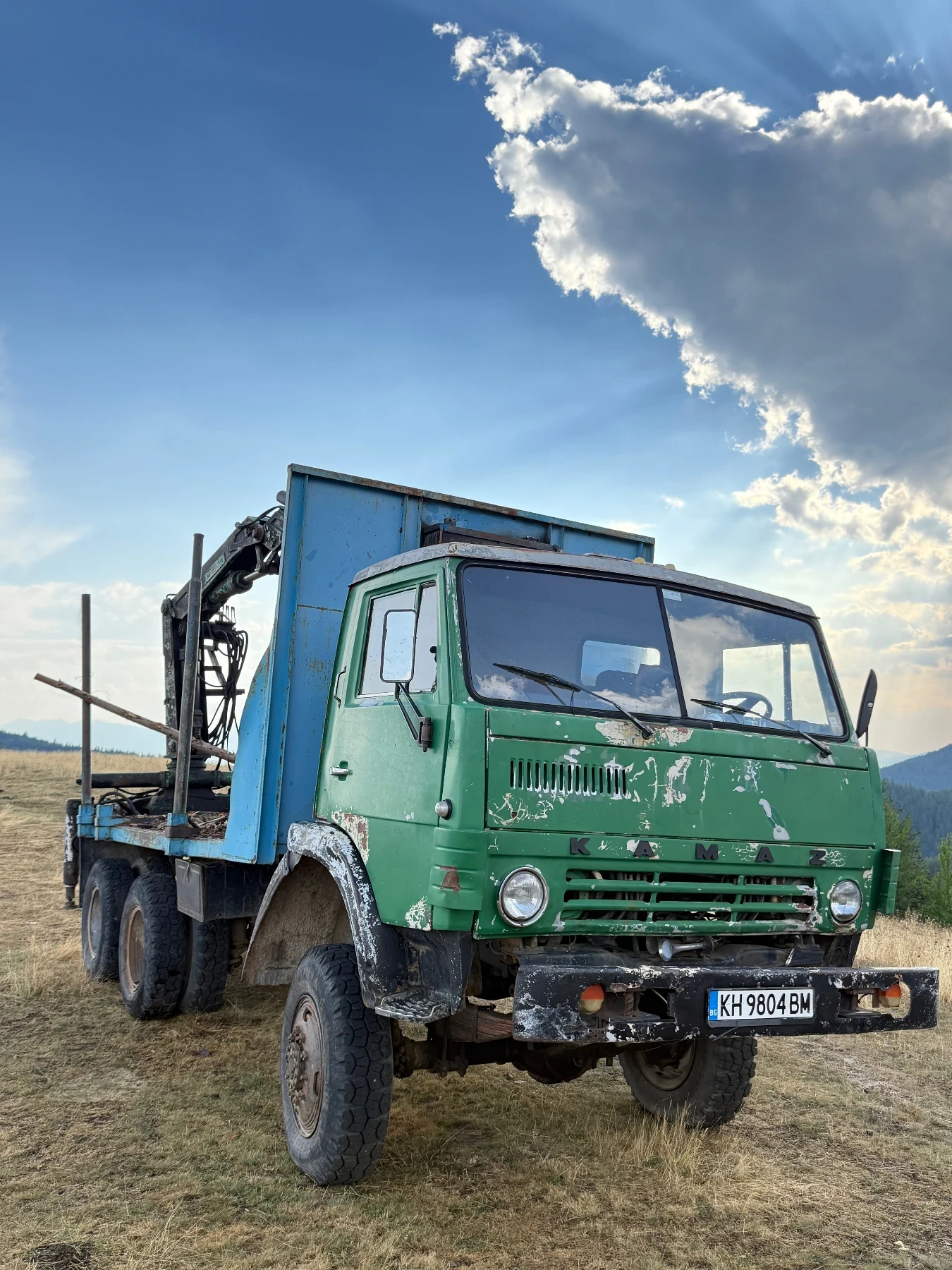 Kamaz 4310 6х6 ЩИПКА MEILLER