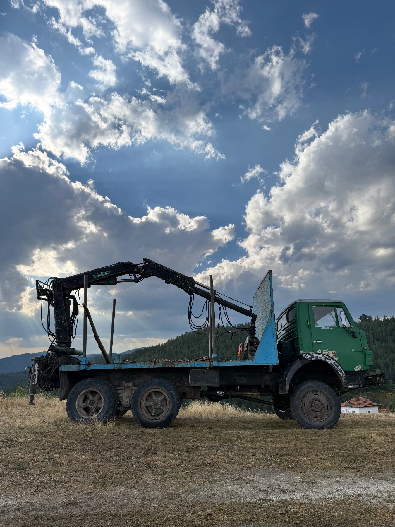 Kamaz 4310 6х6 ЩИПКА MEILLER, снимка 3 - Камиони - 55779459
