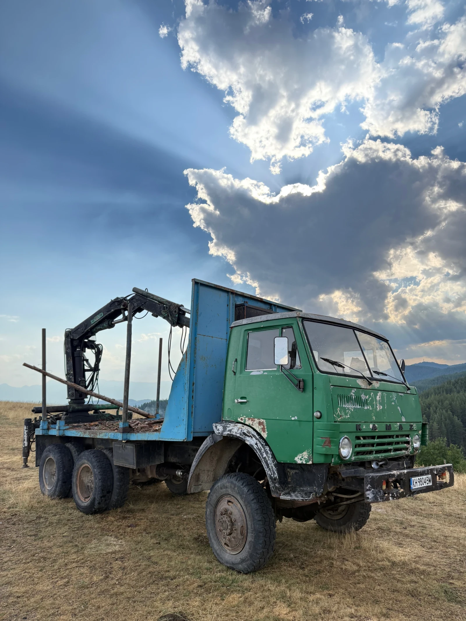 Kamaz 4310 6х6 ЩИПКА MEILLER, снимка 2 - Камиони - 55779459