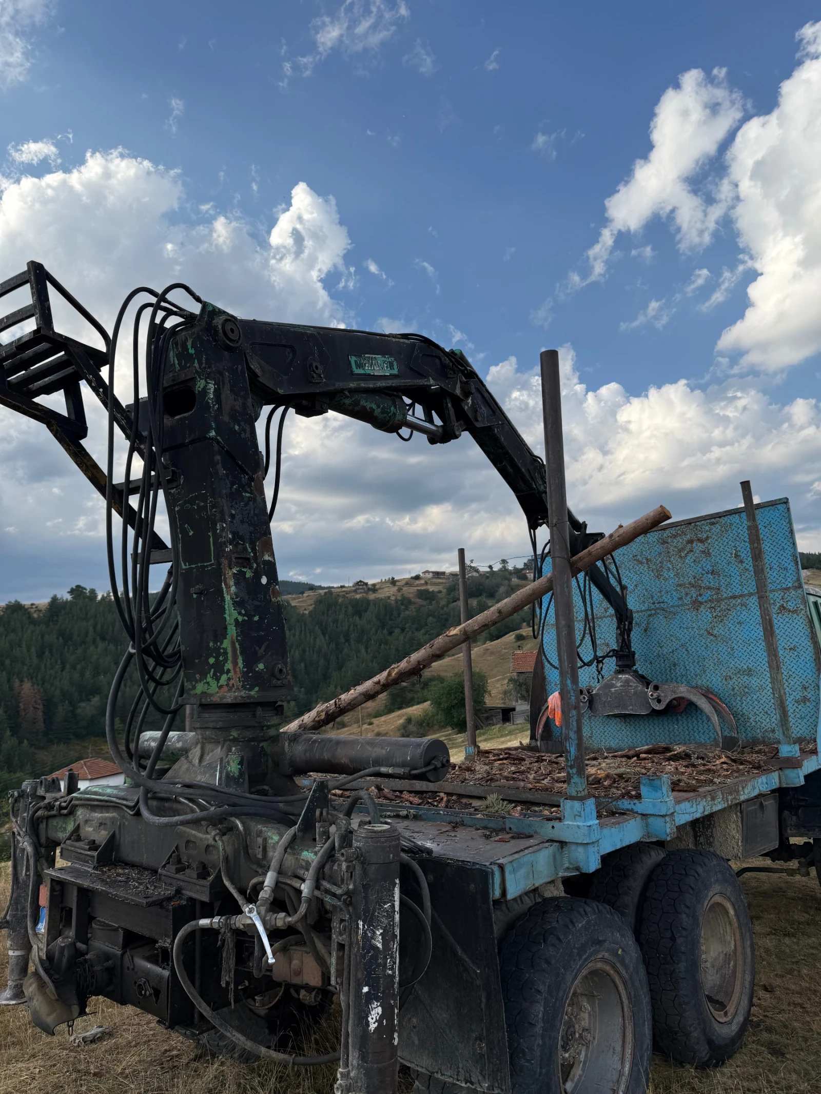 Kamaz 4310 6х6 ЩИПКА MEILLER, снимка 8 - Камиони - 55779459