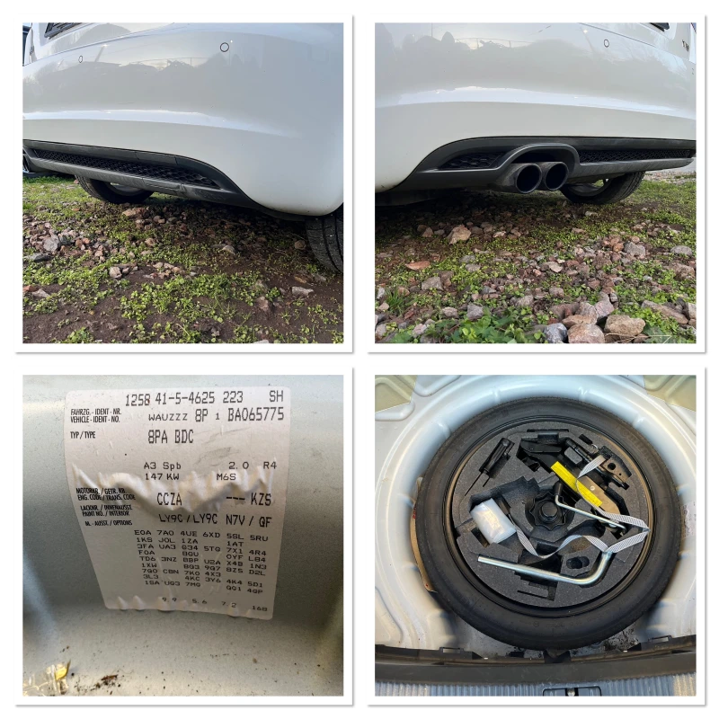 Audi A3 2.0TSI CCZA Sline, снимка 14 - Автомобили и джипове - 53306732