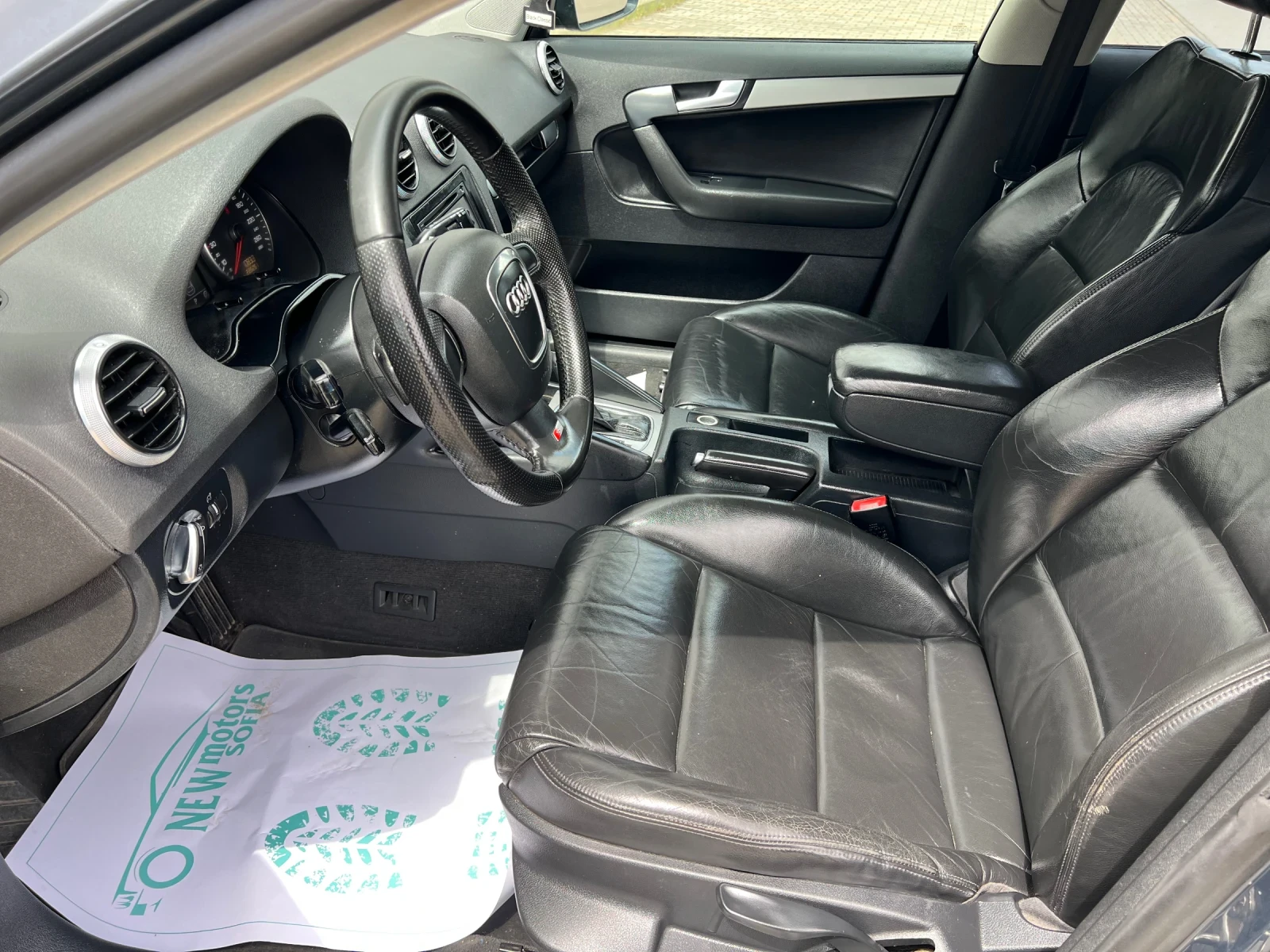 Audi A3 2.0TDI-S-Line-автомат-лизинг през Уникредитпо260лв - изображение 9