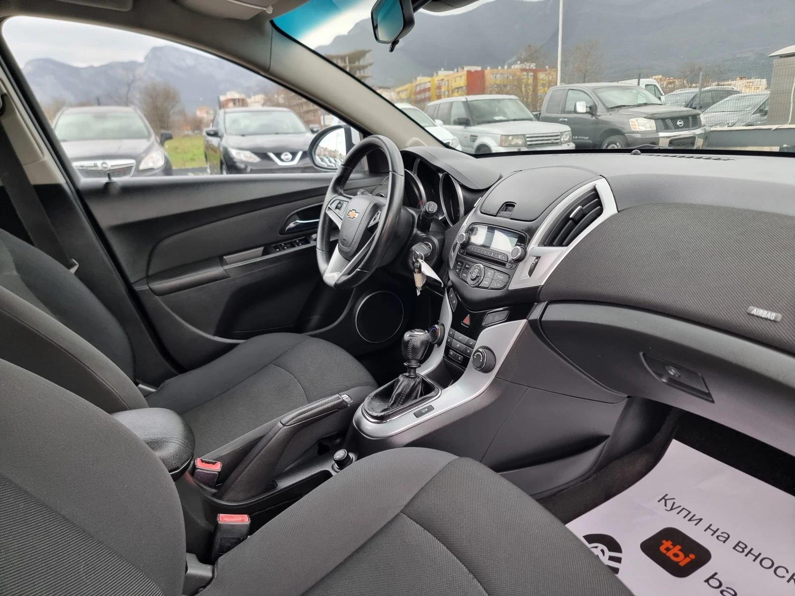 Chevrolet Cruze 1.6I FACE, снимка 16 - Автомобили и джипове - 53894397