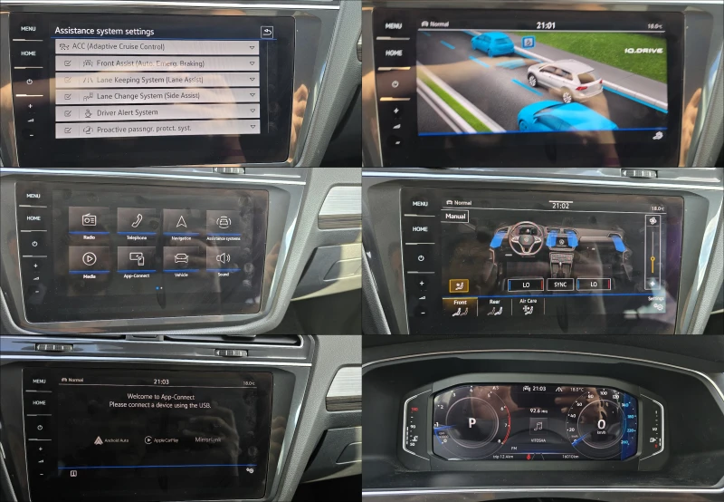 VW Tiguan Allspace 2.0 I R-LINE 15 000 КМ!!!, снимка 16 - Автомобили и джипове - 52143768