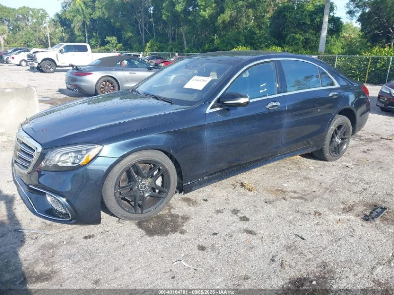 Mercedes-Benz S 560 4.0L V-8 DI, DOHC, VVT, TURBO, 463HP All Wheel, снимка 2 - Автомобили и джипове - 51666889