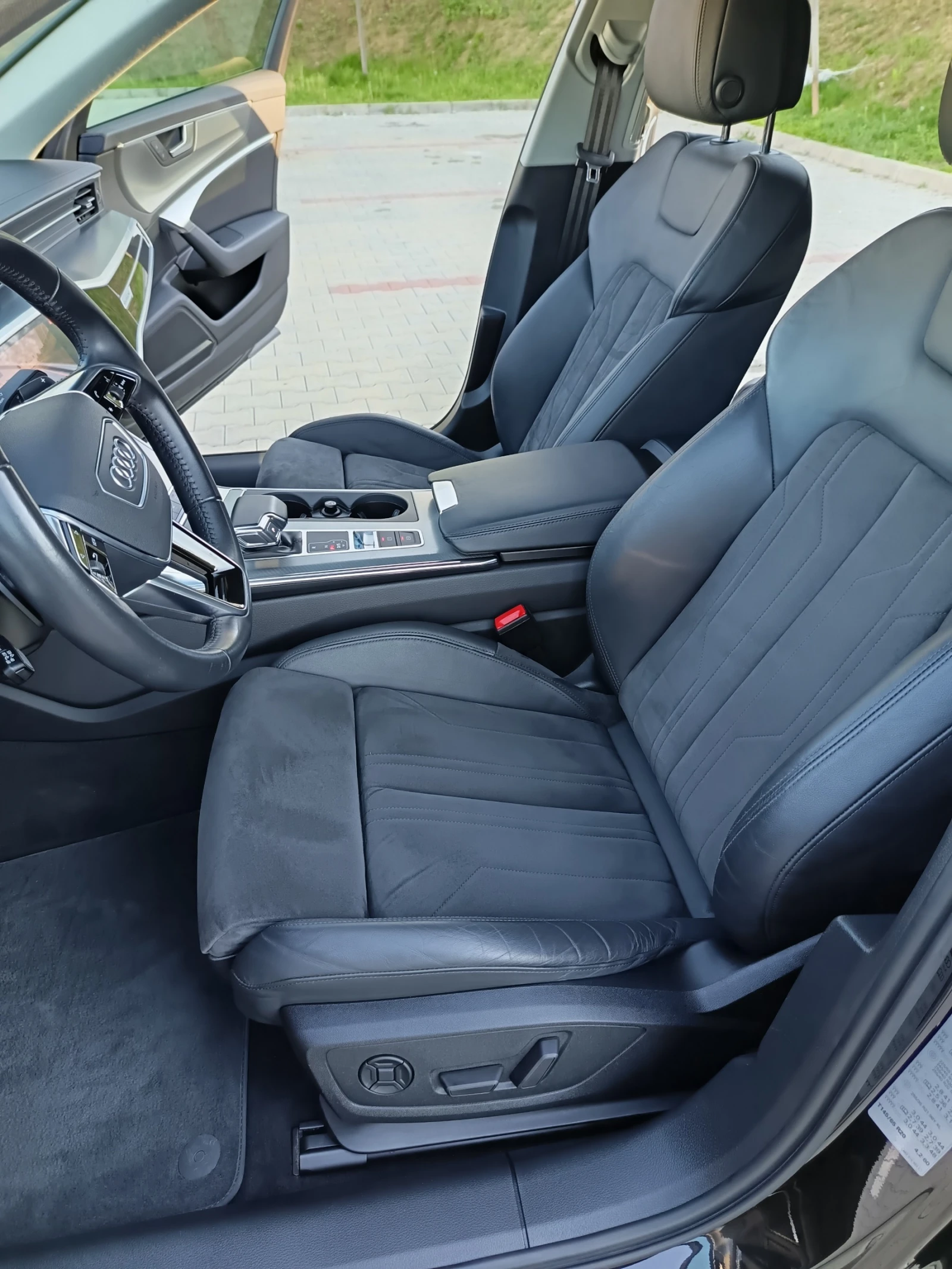 Audi A6 Limo/45TDI/Quattro/Hybrid/Air/Matrix/Alcantara , снимка 9 - Автомобили и джипове - 54379955