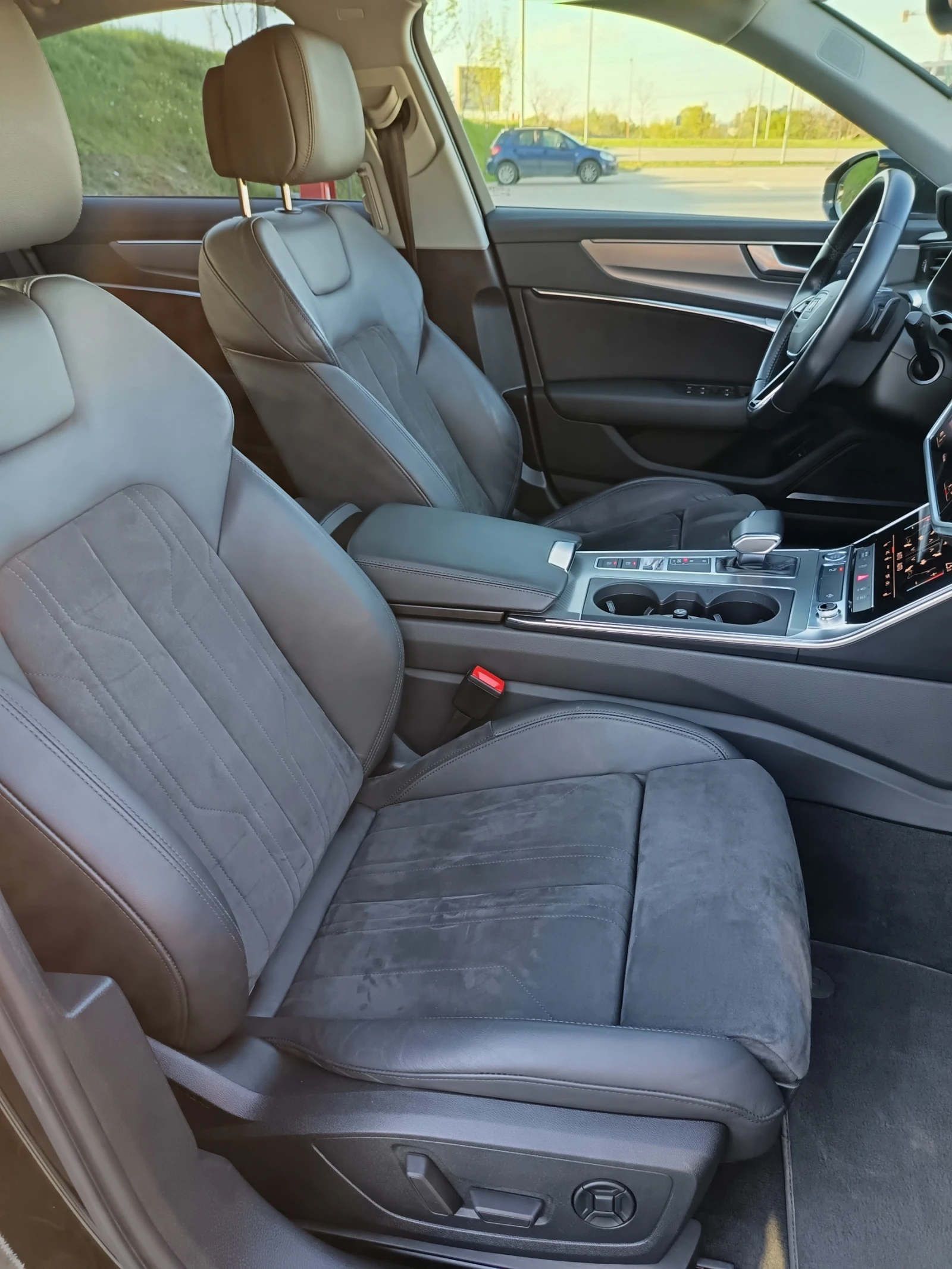 Audi A6 Limo/45TDI/Quattro/Hybrid/Air/Matrix/Alcantara , снимка 11 - Автомобили и джипове - 54379955