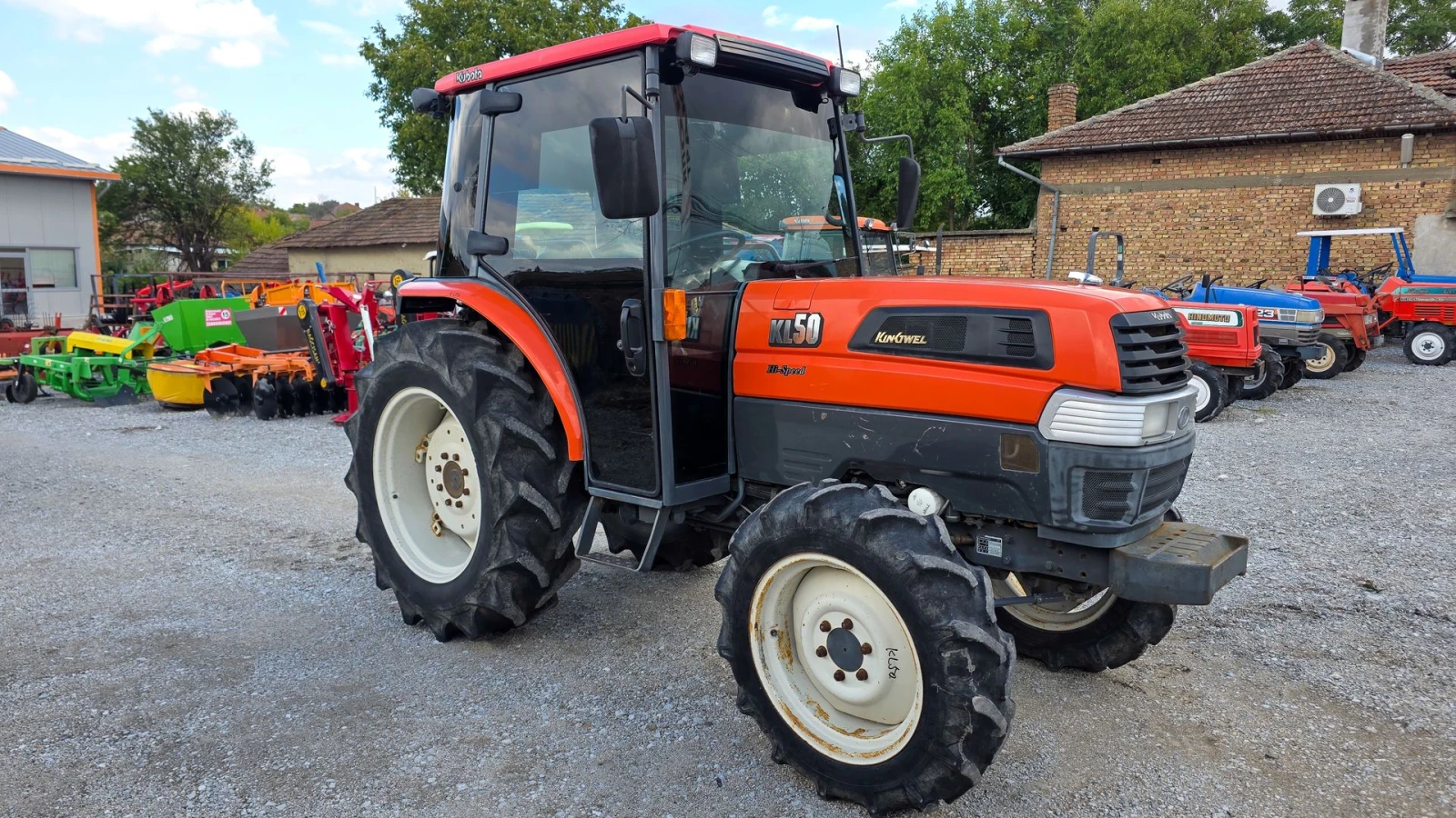 Трактор Kubota KL50H (High-speed) с кабина, 4х4, 50 кс, снимка 1